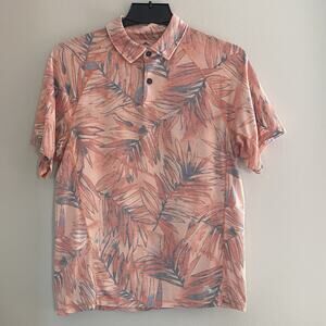Tommy Bahama Men's IslandZone Polo Shirt Sunset Fronds Size Small